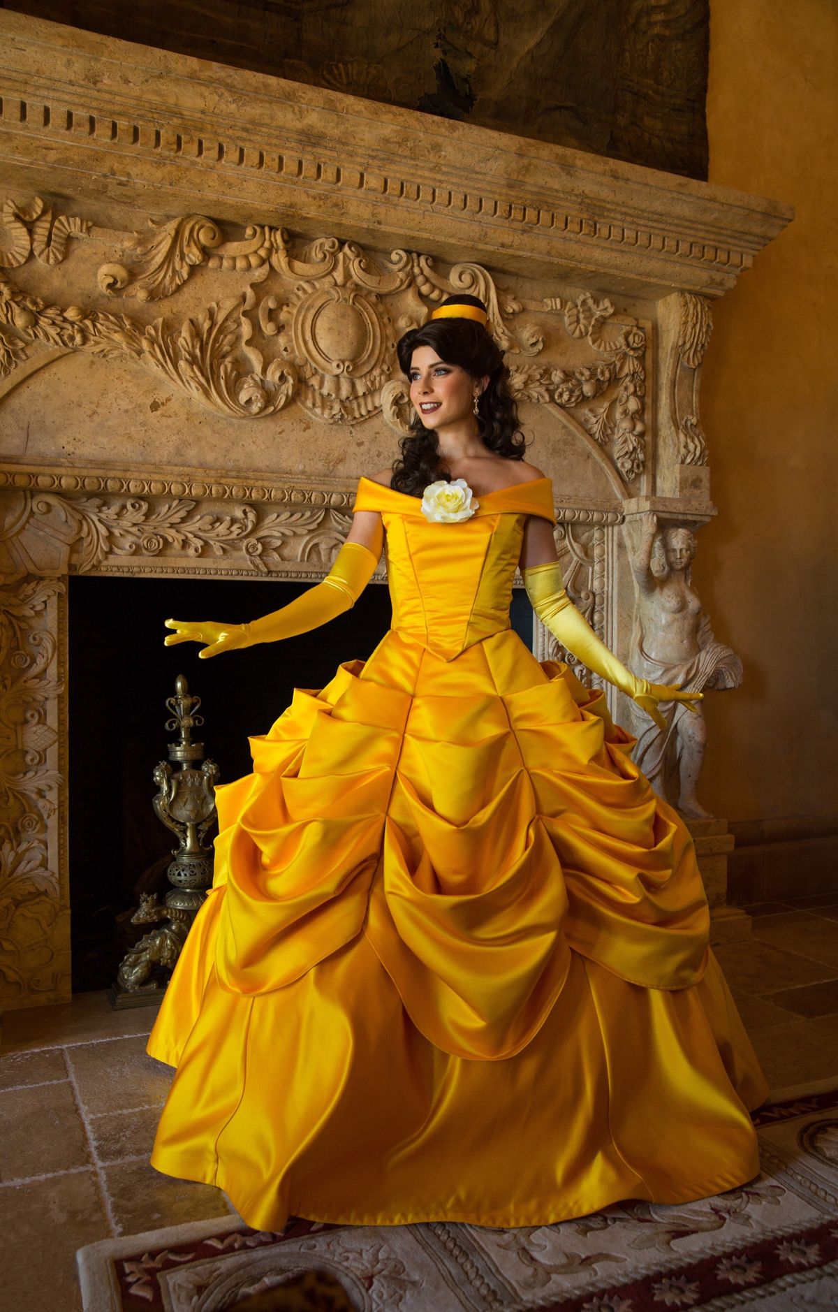 Princess party characters in Las Vegas