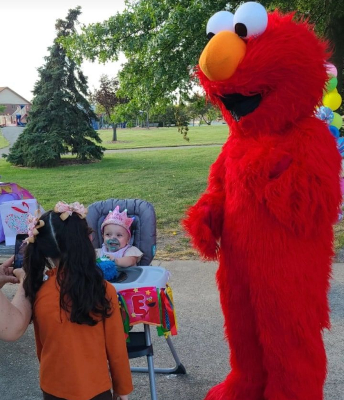 Elmo party entertainment Las Vegas