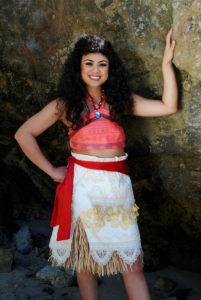 Moana party character for kids in jacksonville