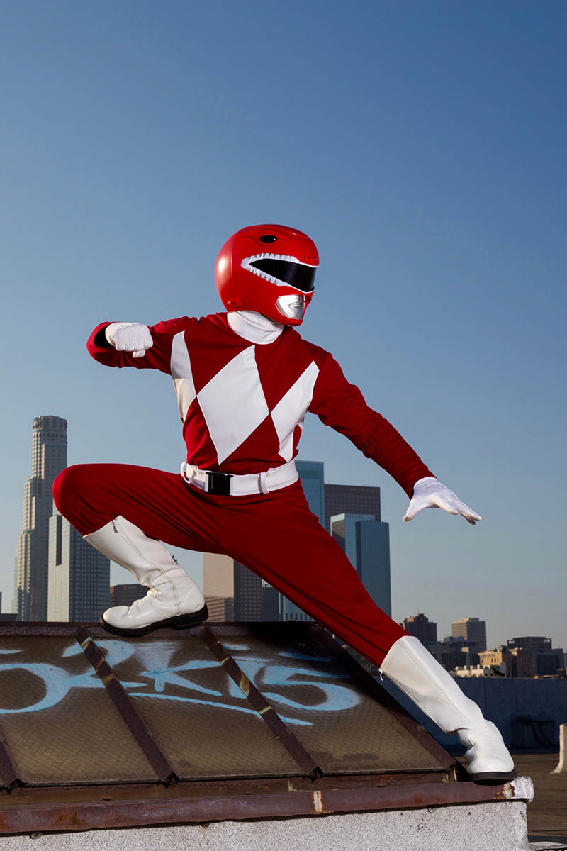 Power ranger party character for kids in las vegas
