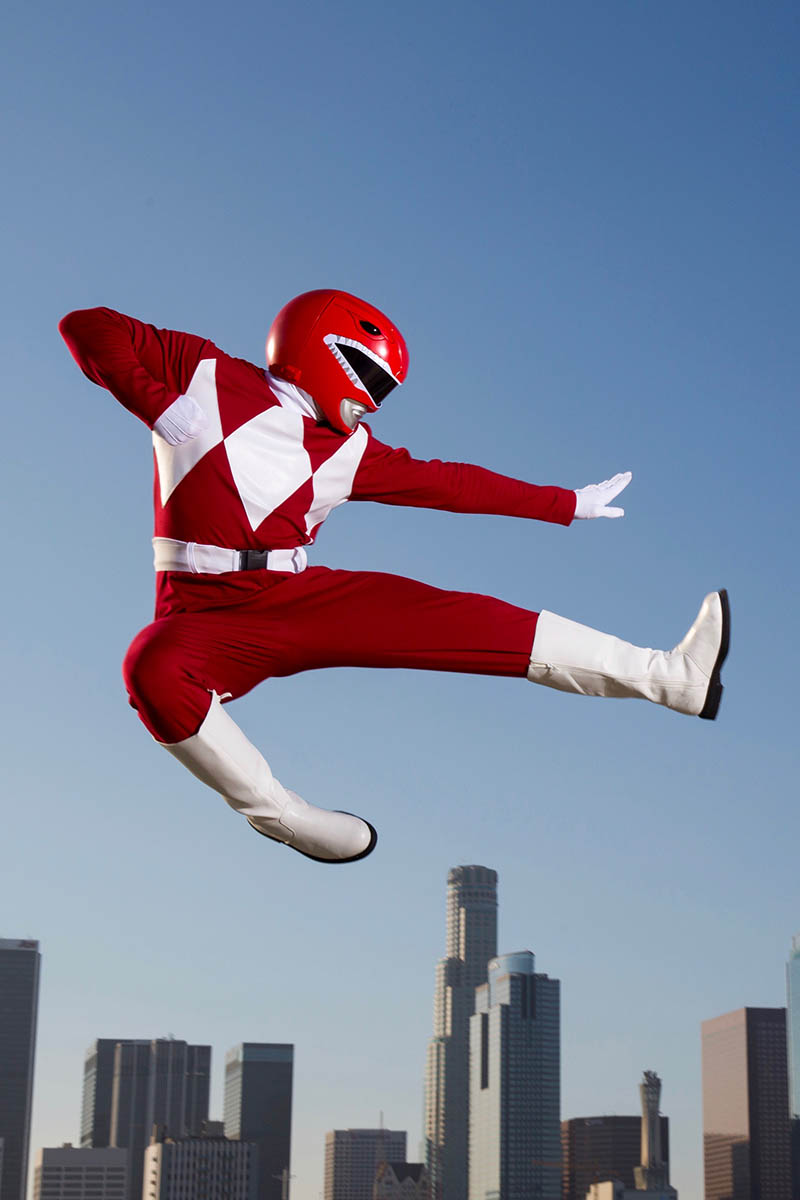 Affordable power ranger party character for kids in las vegas